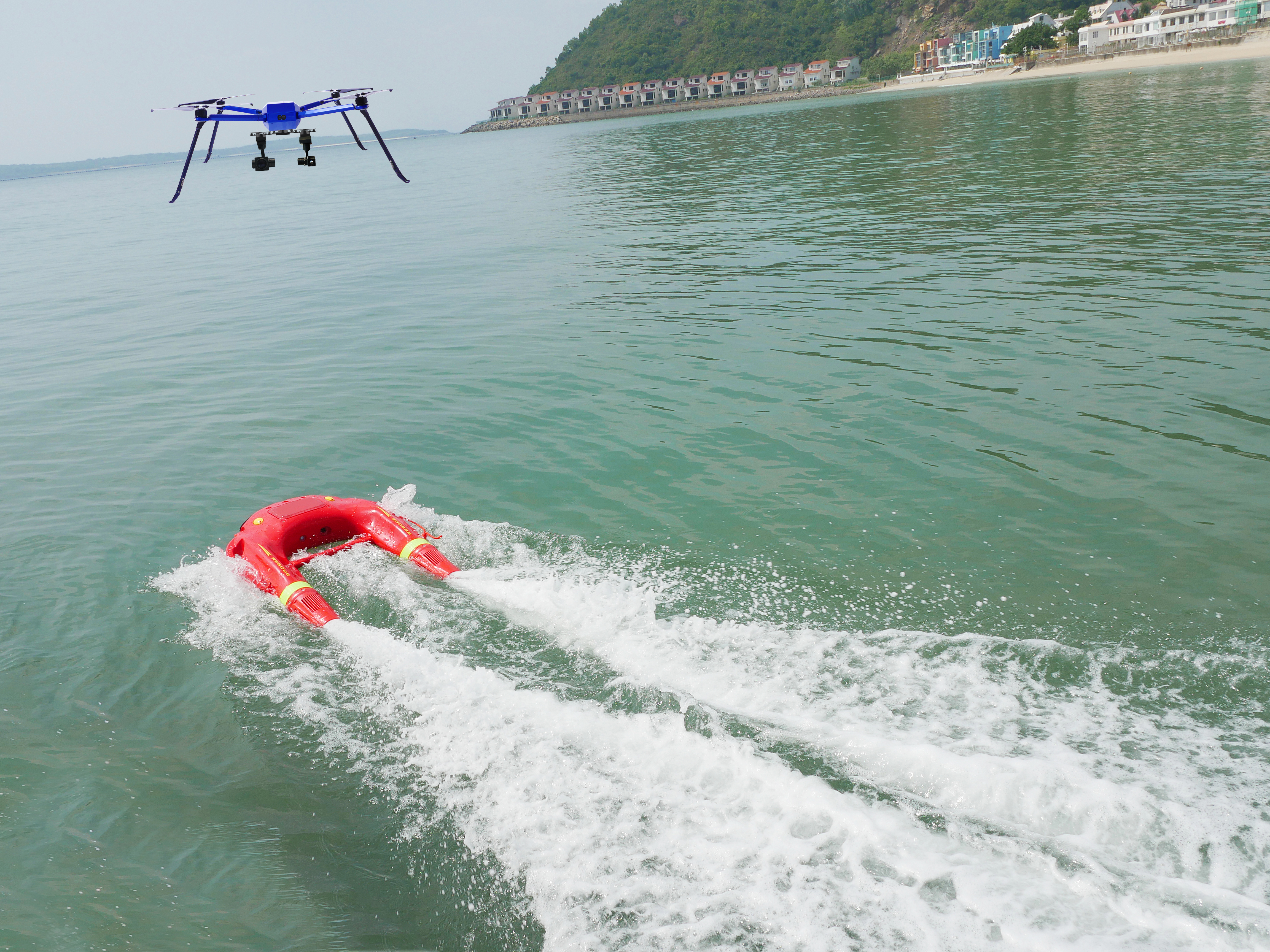 ?水上救援機器人，救援從未如此高效！